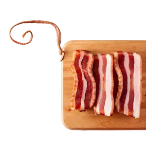 Bacon On Cutting Board PNG Ifi58 PNG