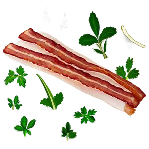 Bacon With Herbs PNG Moe PNG