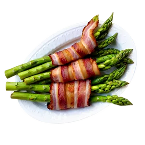 Bacon Wrapped Asparagus Png Dct PNG image