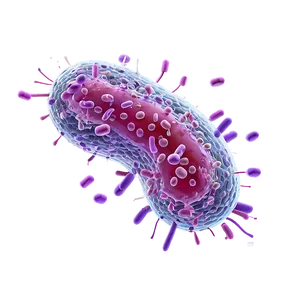 Bacteria Illustration Png 05242024 PNG image