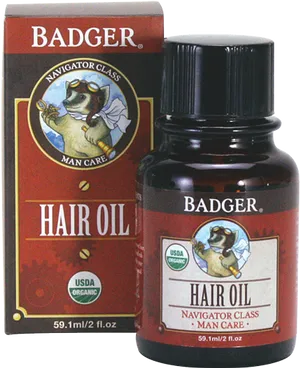 Badger Hair Oil Navigator Class Man Care PNG image