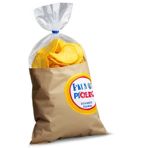 Bag Of Chips D PNG image