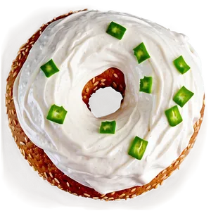 Bagel With Cream Cheese Png 30 PNG image