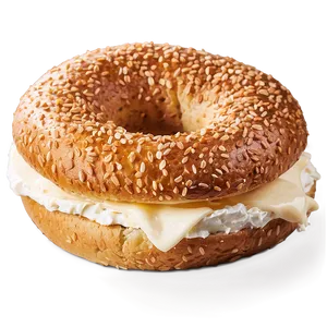 Bagel With Cream Cheese PNG 57