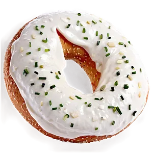 Bagel With Cream Cheese Png Ckg PNG image