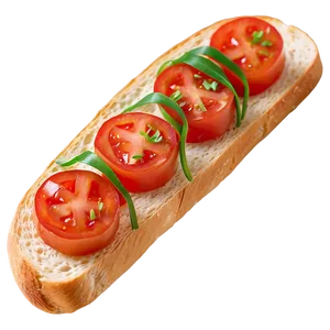 Baguette For Bruschetta Png 05252024 PNG image