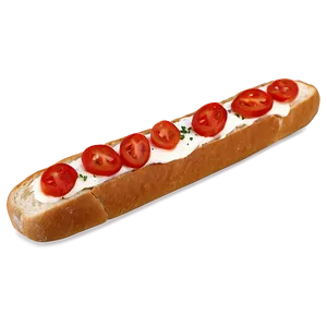 Baguette For Bruschetta Png Tub PNG image