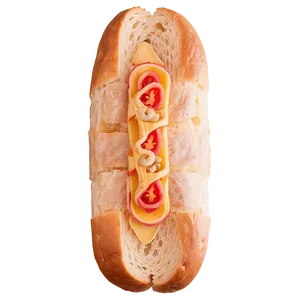 Baguette Sandwich Bread PNG Cgh3
