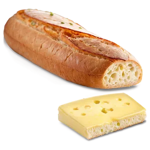 Baguette With Butter Png 05252024 PNG image