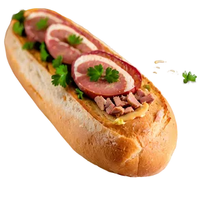 Baguette With Meat Png 05252024 PNG image