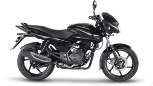 Bajaj Pulsar Motorcycle Profile PNG image