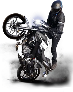 Bajaj Pulsar Stunt Rider PNG image