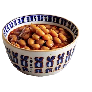 Baked Bean Dish PNG 05242024