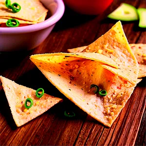 Baked Tortilla Chip PNG 06212024