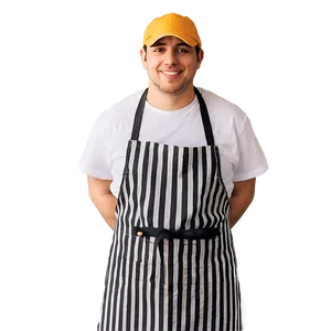 Baker In Apron And Hat PNG 06292024 PNG