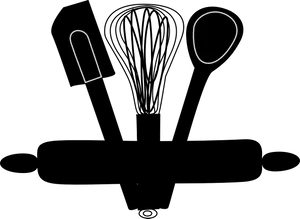 Bakery Tools Silhouette PNG