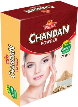 Balaji Chandan Powder Product Packaging PNG image
