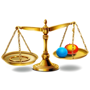 Balance Scale For Gold PNG Xoa
