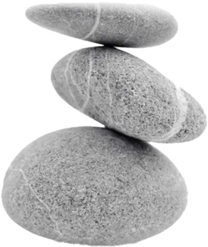 Balanced Stone Pillars Image PNG image