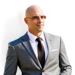 Bald Businessman Avatar Png Edo13 PNG image