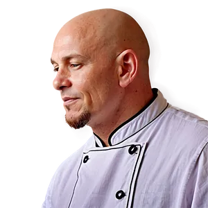 Bald Chef Cooking Png Xlw6 PNG image