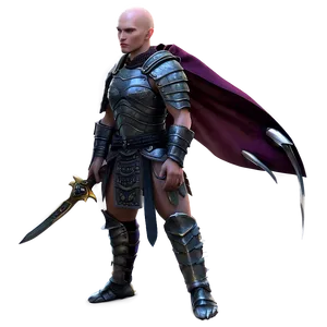 Bald Warrior Fantasy PNG 06202024