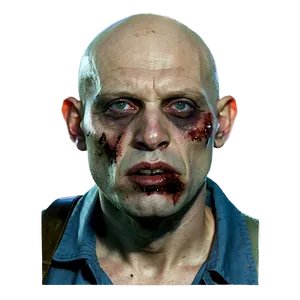 Bald Zombie Apocalypse PNG 06202024
