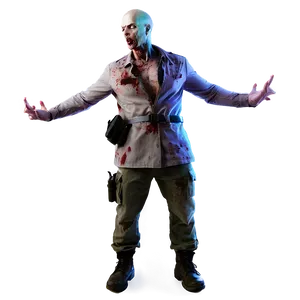 Bald Zombie Apocalypse PNG Gan