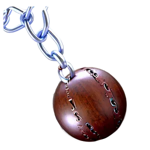 Ball And Chain Decoration Png 06282024 PNG image