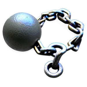 Ball And Chain Detail Png 16 PNG image