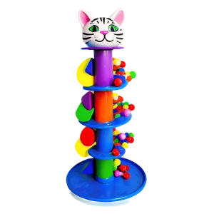 Ball Tower Cat Toy Png Trq95 PNG image