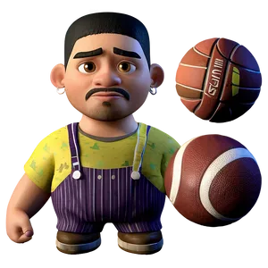 Baller Character Png 06212024 PNG image