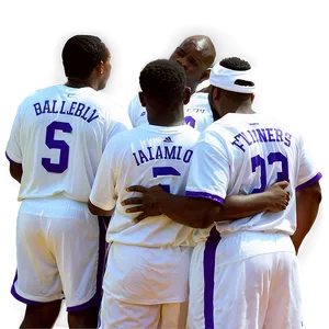 Baller Team Huddle Png 06212024 PNG image