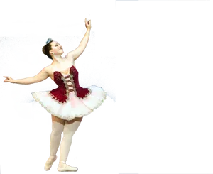 Ballet_ Dancer_in_ Pose PNG image