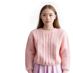 Ballet Pink Sweater PNG Okc