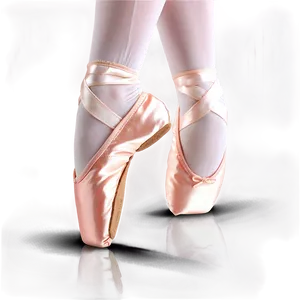 Ballet Shoes Side View PNG 60
