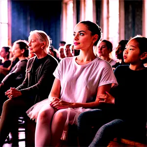 Ballet Show Audience PNG 34