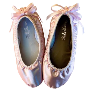 Ballet Slipper Shoes Png Cyv PNG image