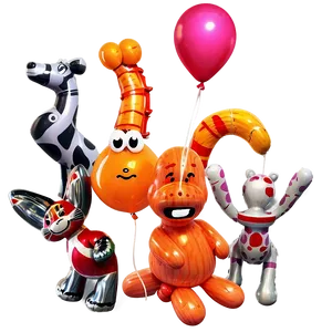 Balloon Animals PNG Pug