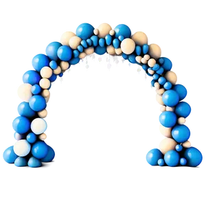 Balloon Arch For Photo Booths PNG 26