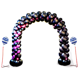 Balloon Arch For Photo Booths PNG 92