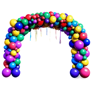Balloon Arch PNG Hqj