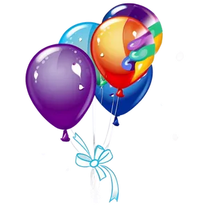 Balloon Bouquet PNG 05042024
