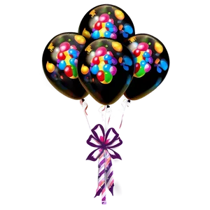Balloon Bouquet PNG 05042024