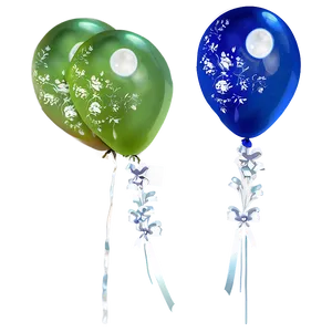 Balloon Bouquet PNG 2