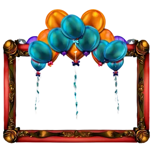 Balloon Frames PNG Yka PNG