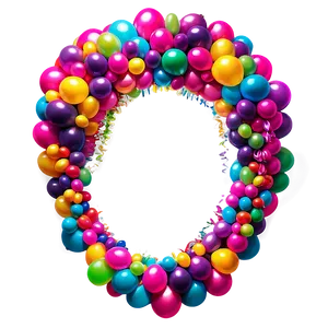 Balloon Garland Decorating Techniques PNG 06282024