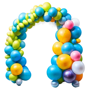 Balloon Garland Installation Guide PNG 06282024