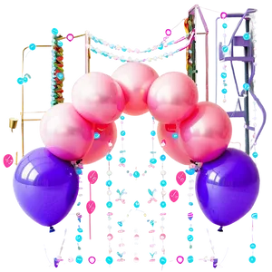 Balloon Garland Installation Guide PNG Rwj82 PNG