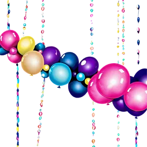 Balloon Garland Photo Booth Backdrop PNG 62 PNG